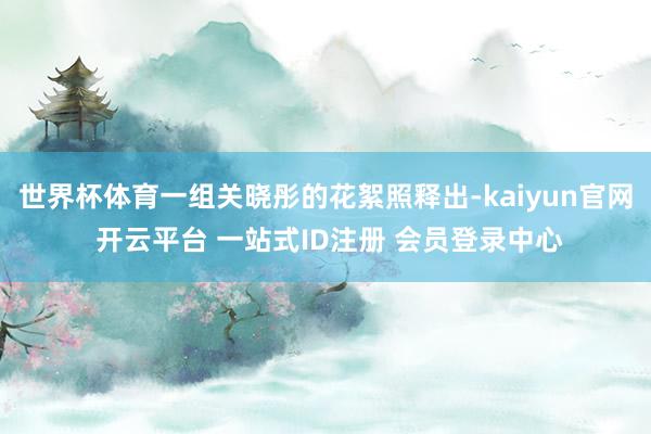 世界杯体育一组关晓彤的花絮照释出-kaiyun官网 开云平台 一站式ID注册 会员登录中心